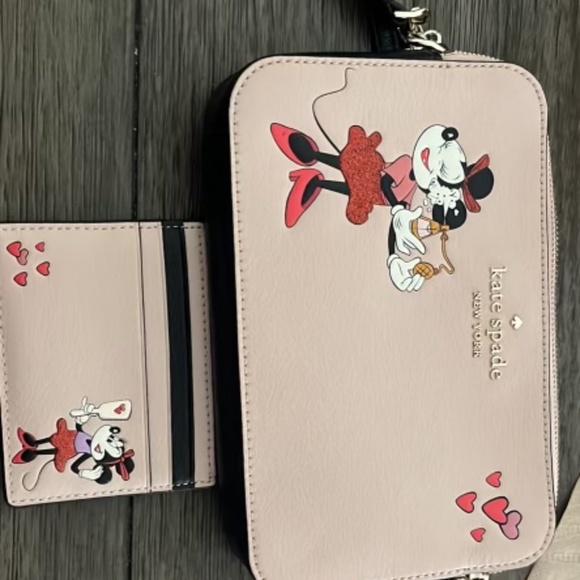 kate spade Handbags - Kate spade Minnie mouse  purse and card wallet